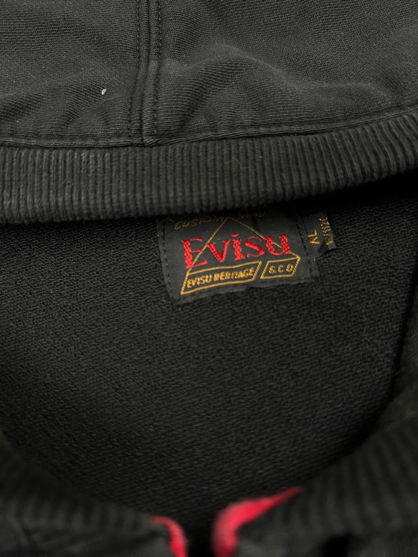 Evisu Zip-Up Hoodie (L/XL)